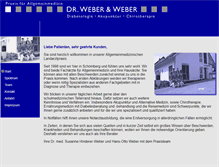 Tablet Screenshot of dr-weberundweber.de